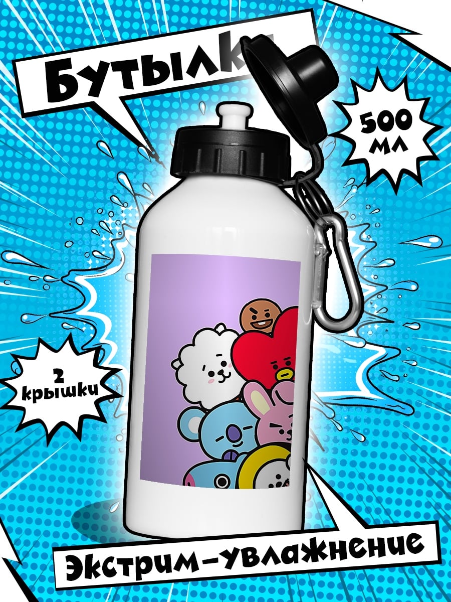 Бутылка Милые персонажи BT21