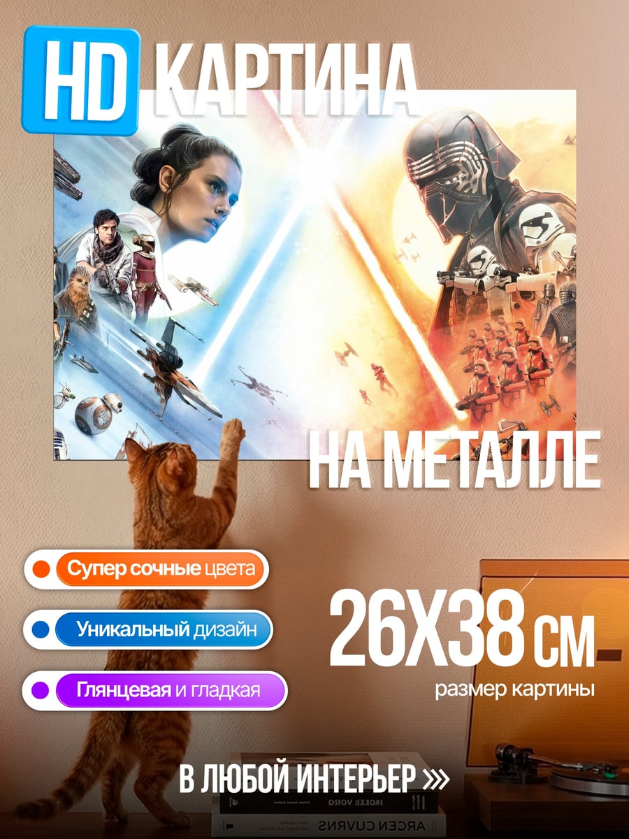 Картина на металле Звёздные войны