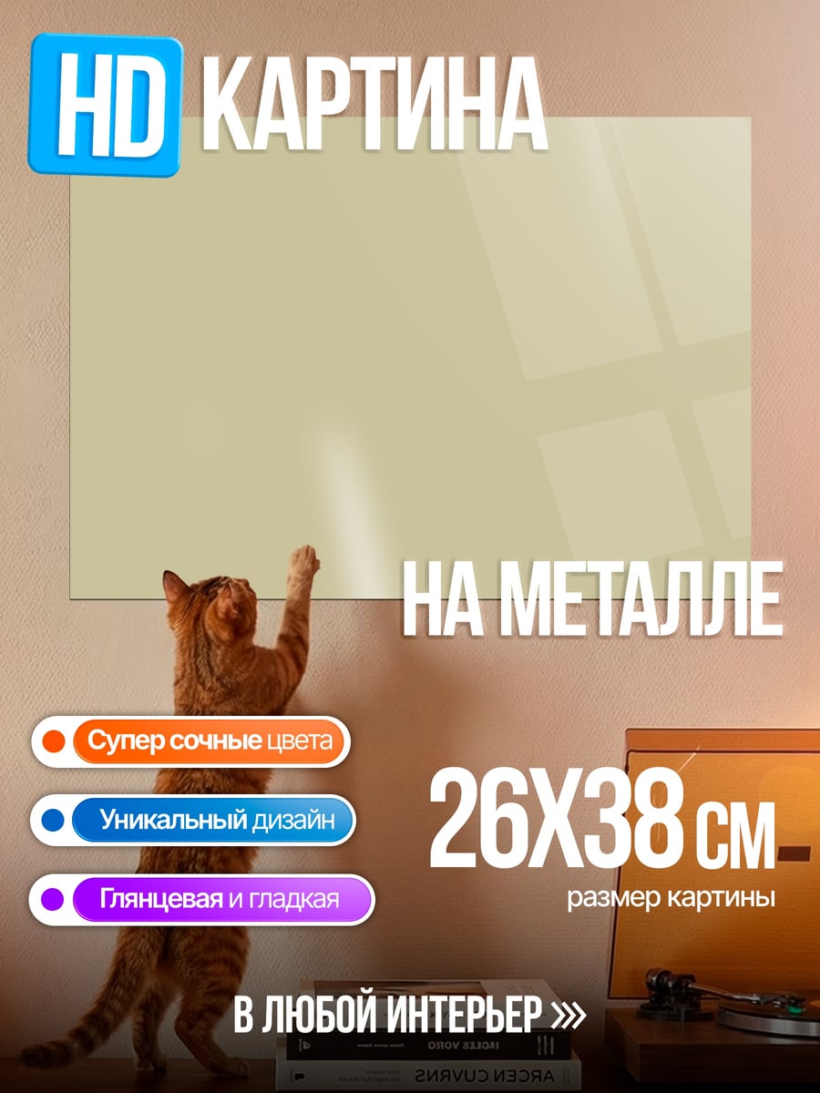 Картина на металле Пустая картинка