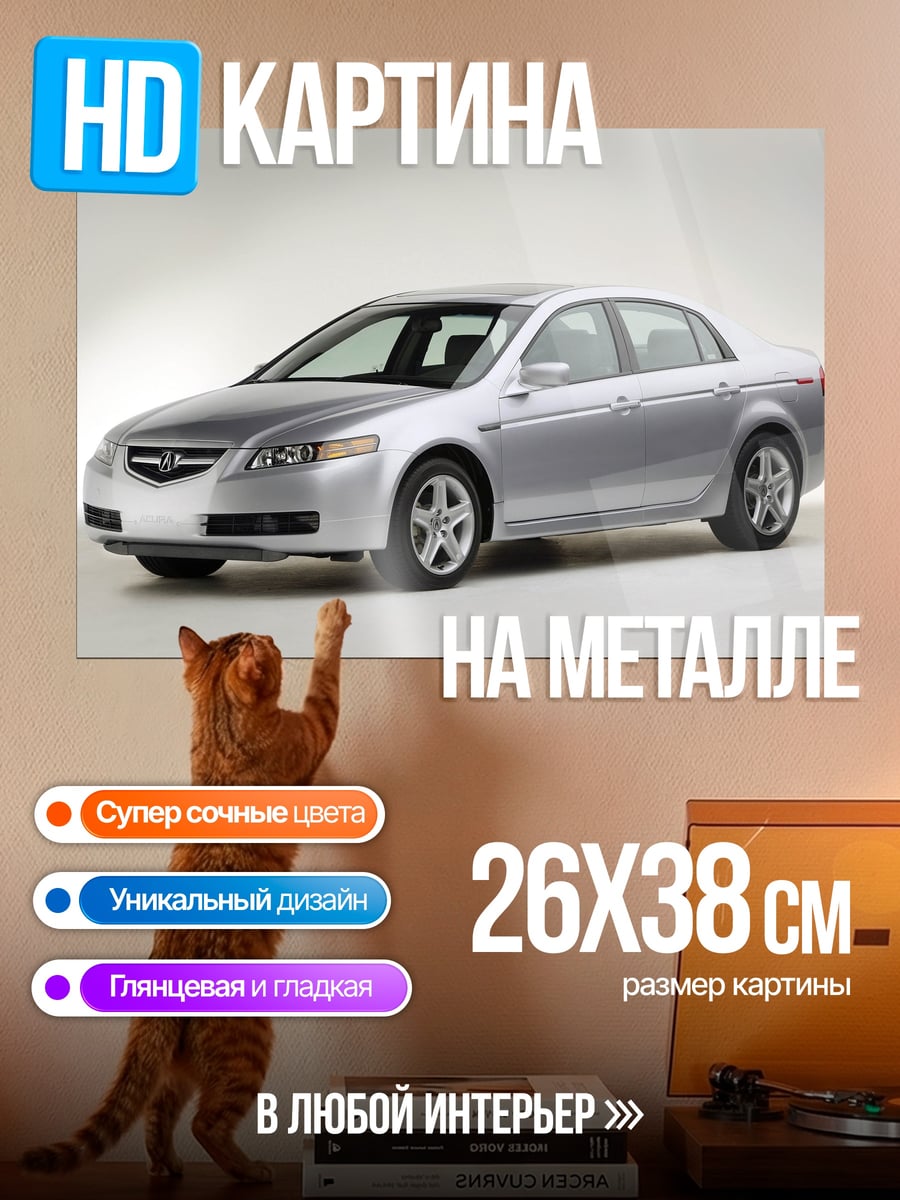 Картина на металле Acura TL