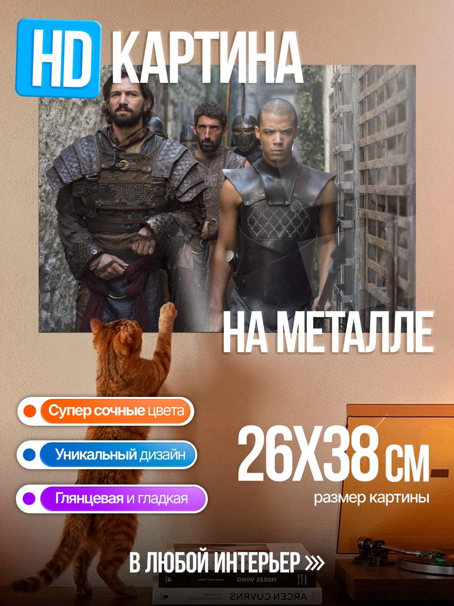 Картина на металле Римские легионеры
