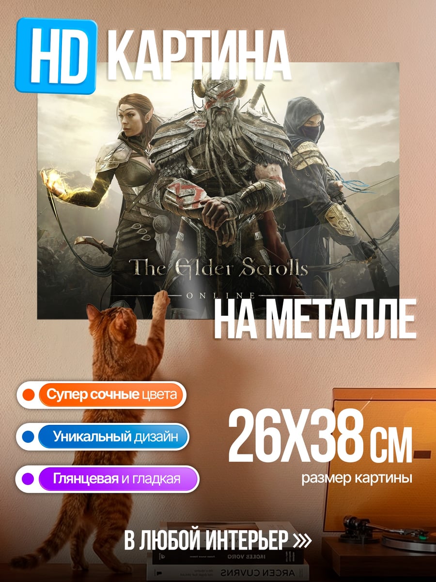 Картина на металле The Elder Scrolls