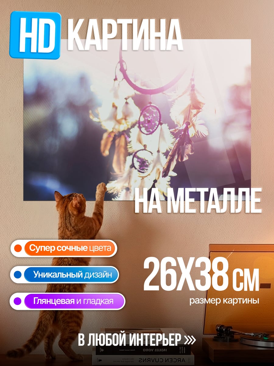 Картина на металле Ловец снов