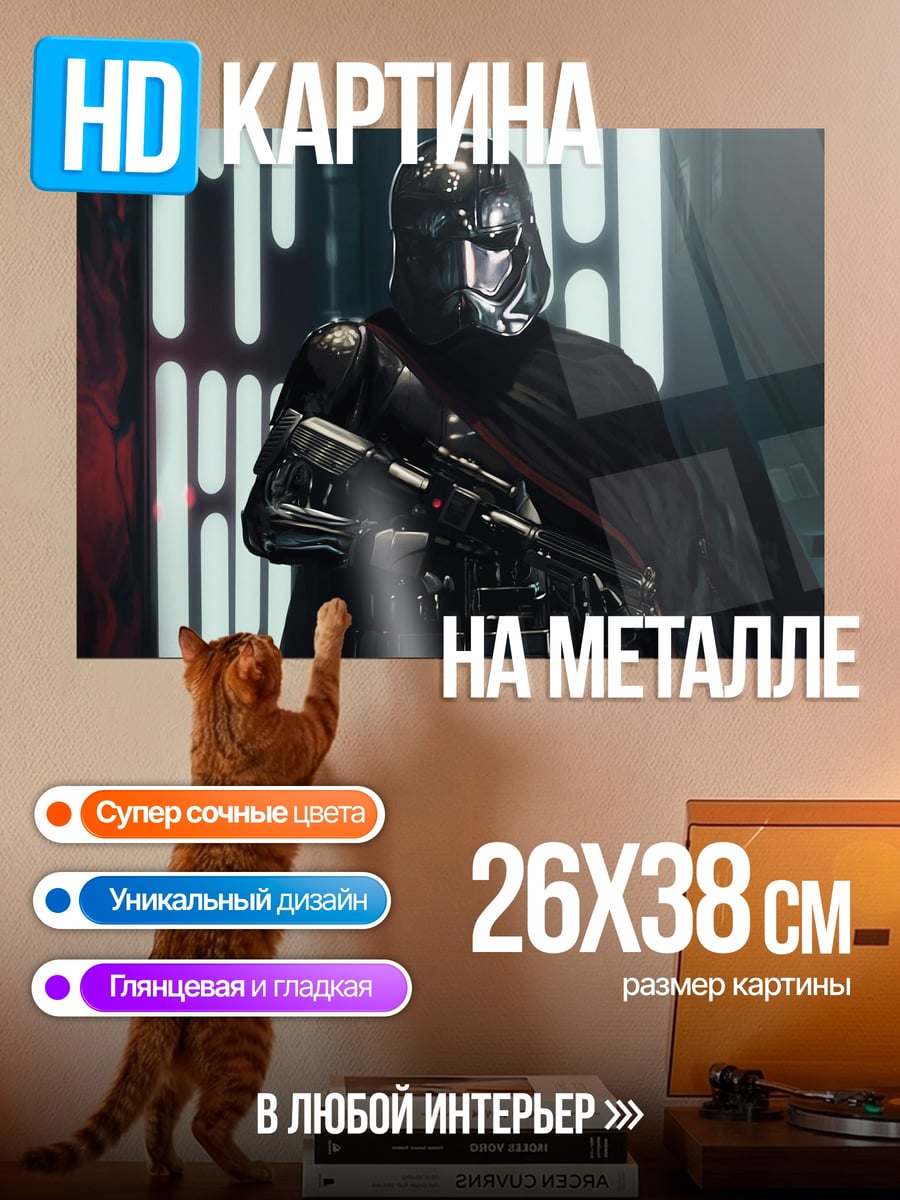 Картина на металле Имперский штурмовик