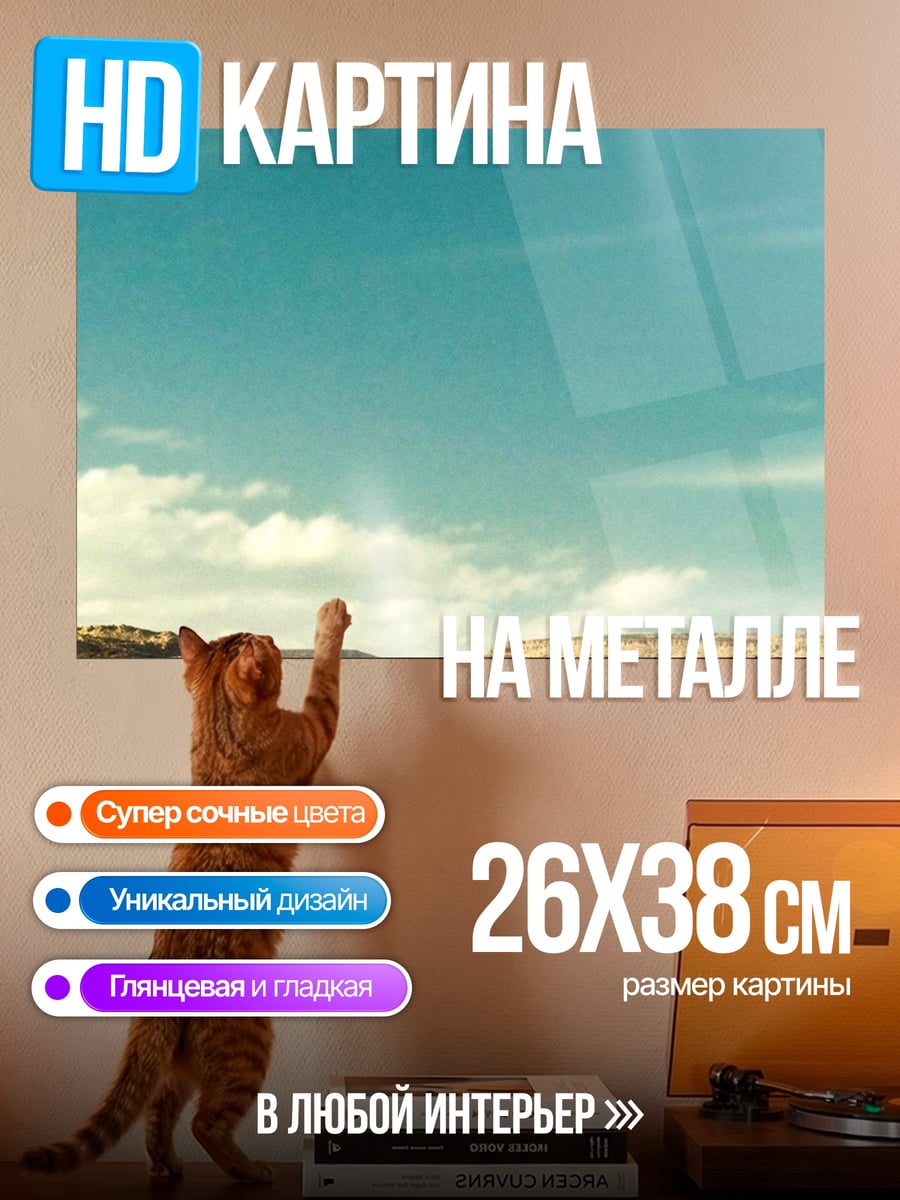 Картина на металле Две девушки в кимоно