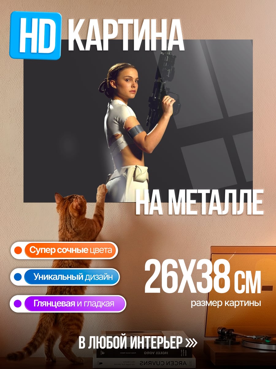 Картина на металле Падме Амидала