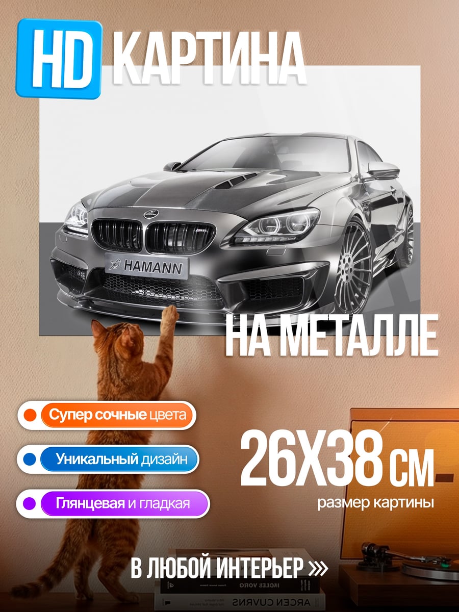 Картина на металле тюнинг Hamann