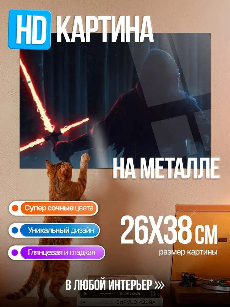 Картина на металле персонаж Звездных Войн