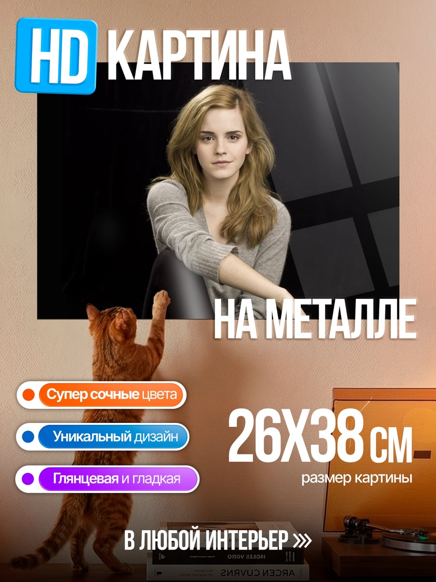 Картина на металле Гермиона Грейнджер