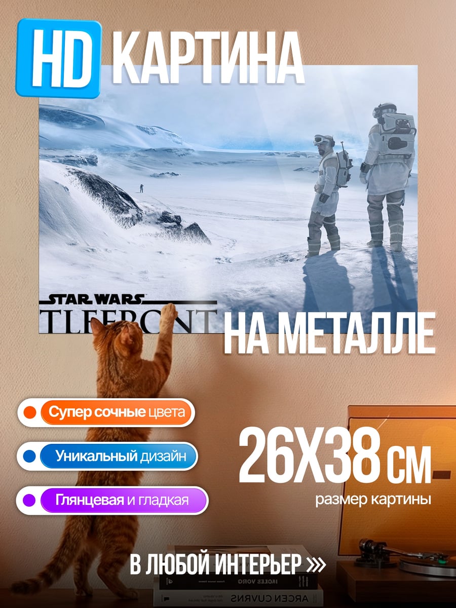 Картина на металле Star Wars Battlefront