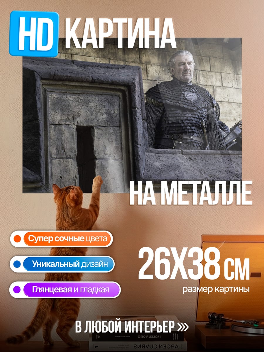 Картина на металле Лорд Варис