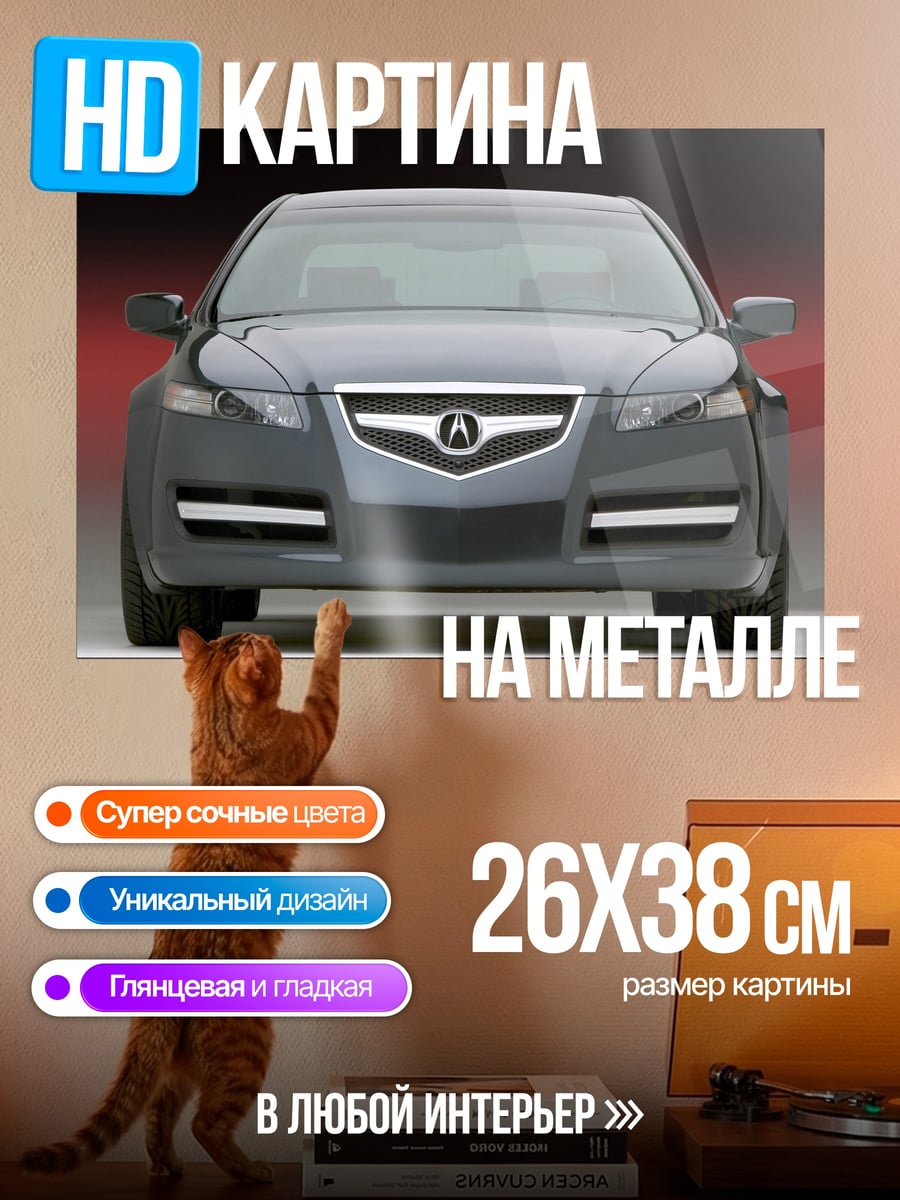 Картина на металле Acura TL