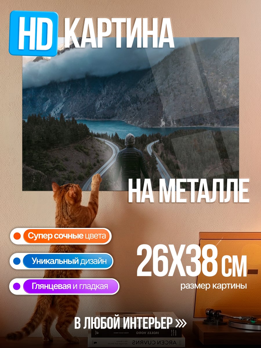 Картина на металле Выбор пути