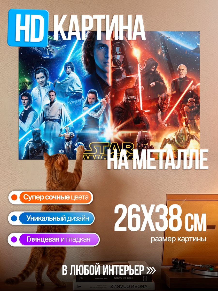 Картина на металле Звездные Войны