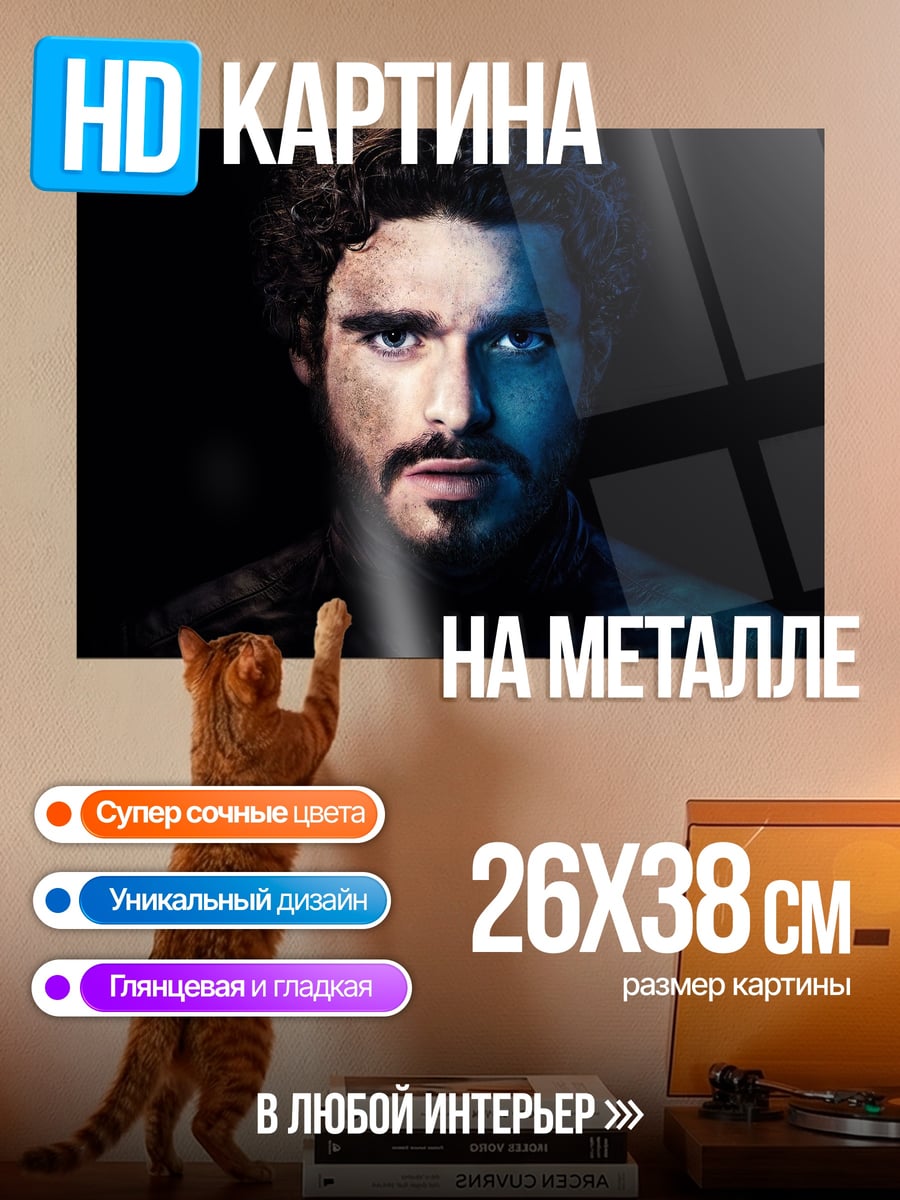 Картина на металле Робб Старк Игра Престолов