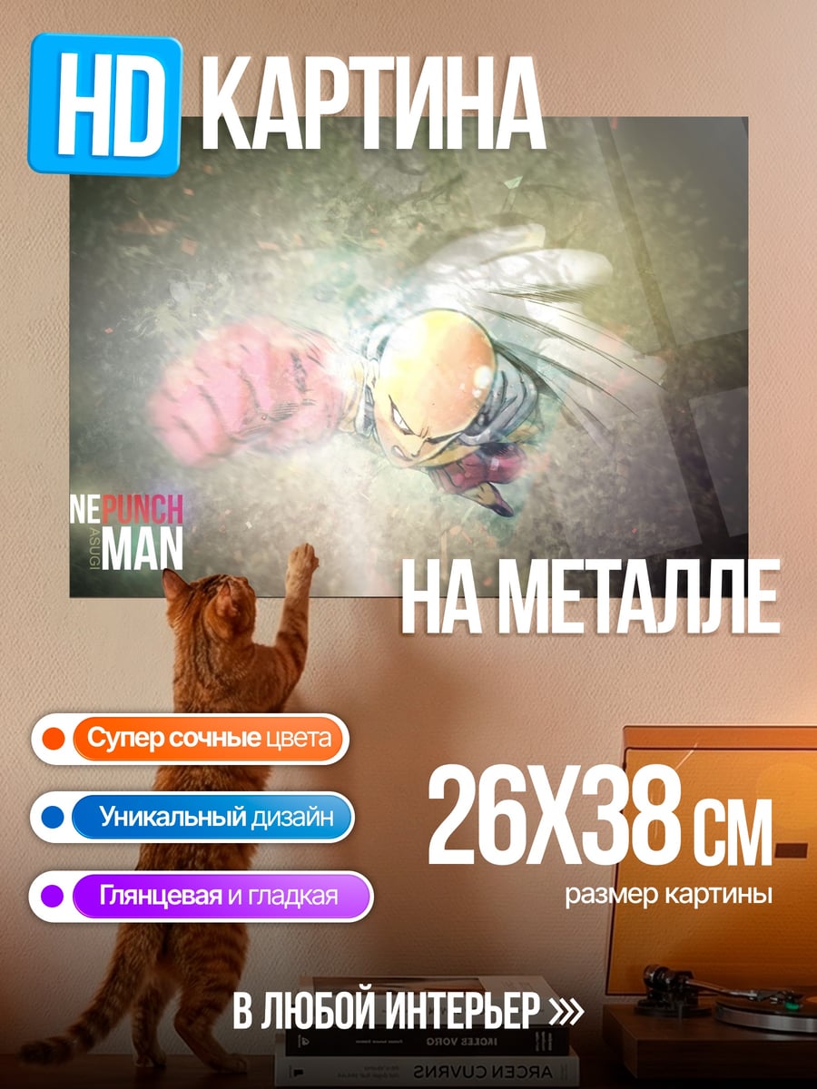 Картина на металле Ванпанчмен