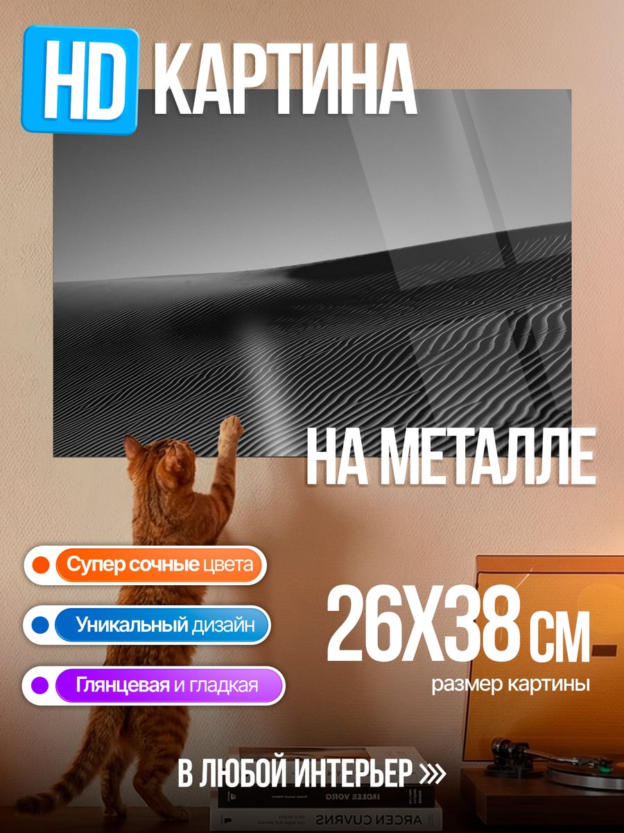 Картина на металле Песчаные дюны