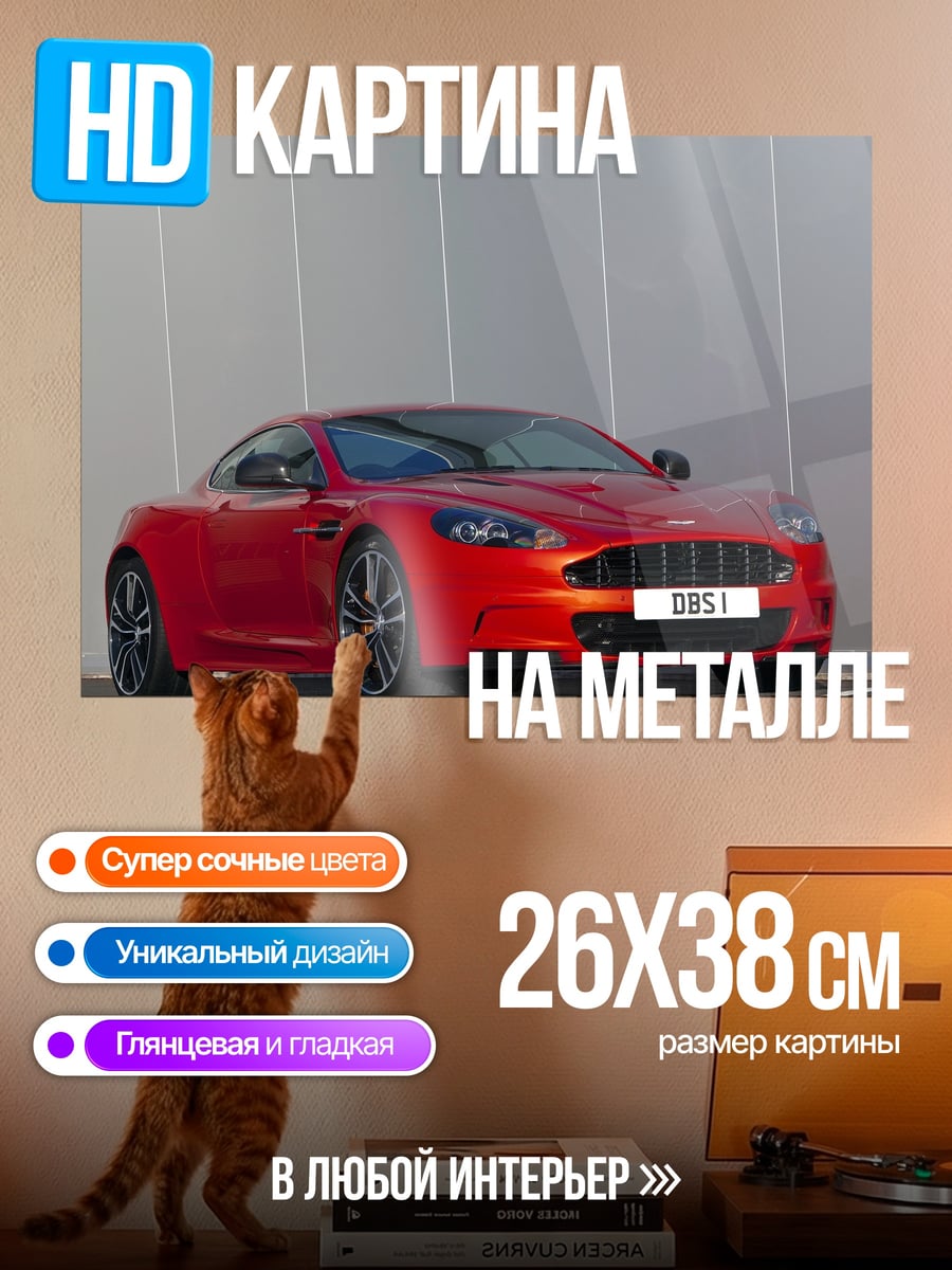 Картина на металле Спиральная галактика