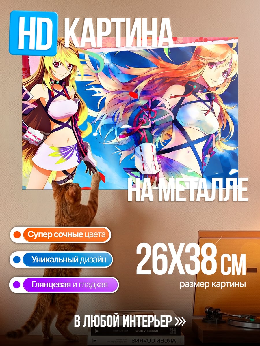 Картина на металле Tales of Xillia