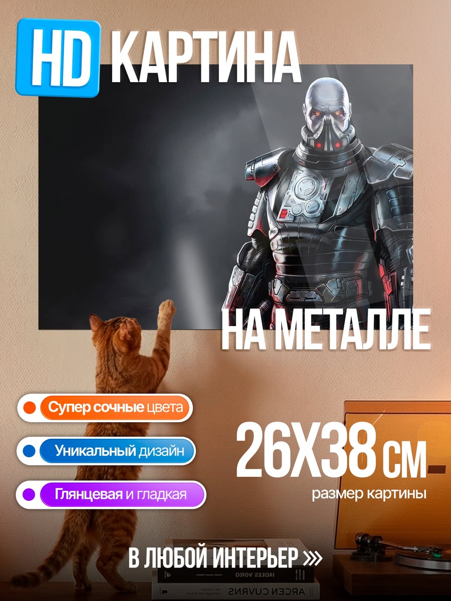 Картина на металле Имперский штурмовик