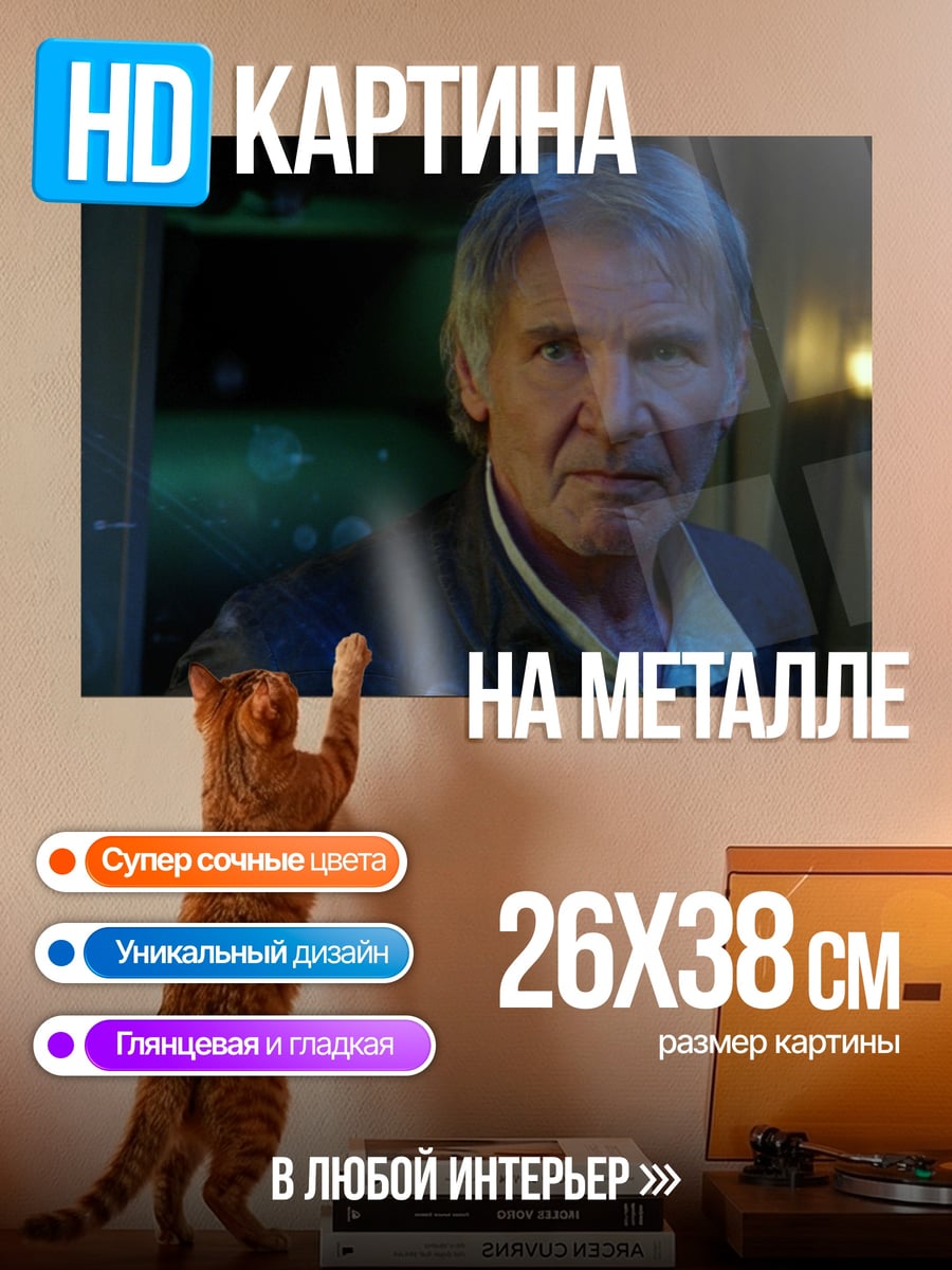 Картина на металле Хан Соло