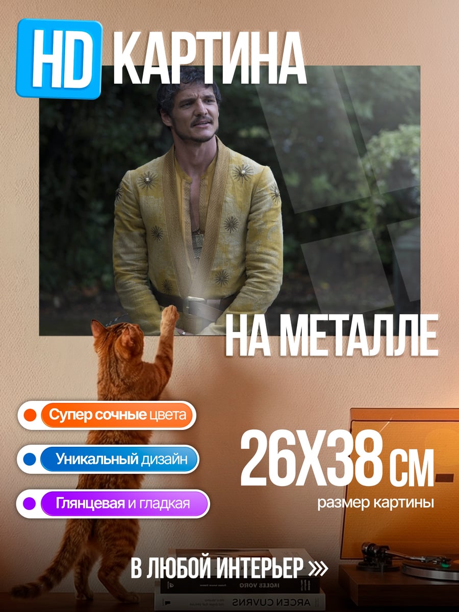 Картина на металле Принц Оберин Мартелл