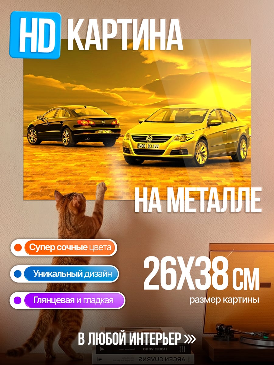 Картина на металле Volkswagen Passat