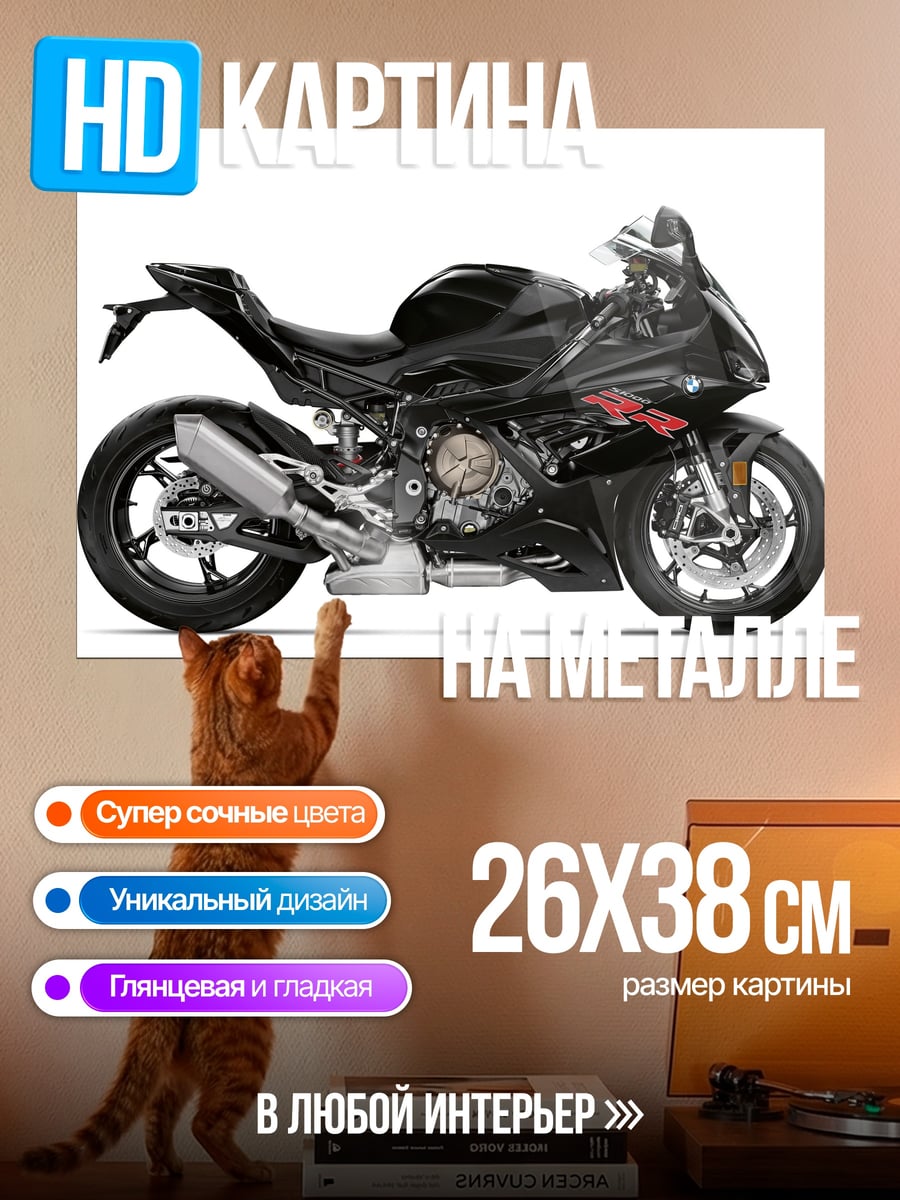 Картина на металле BMW S1000RR