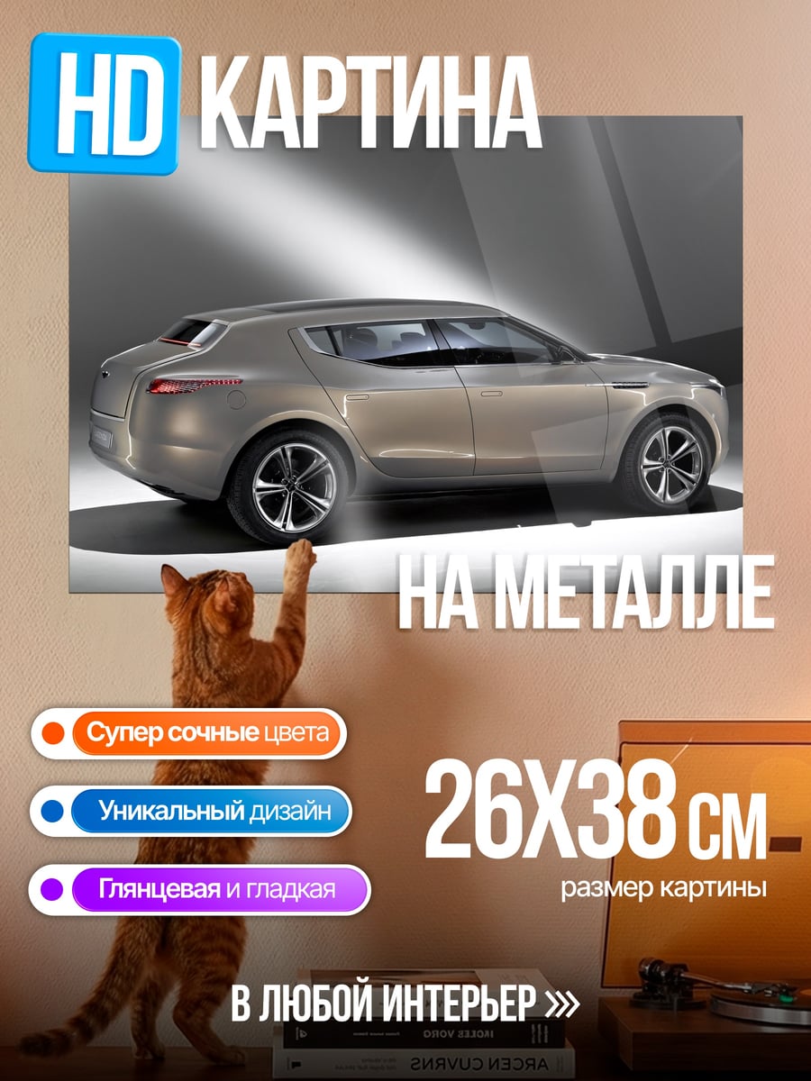 Картина на металле Концепткар