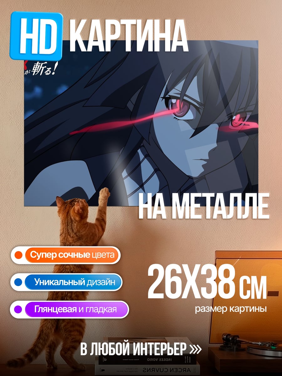 Картина на металле Акаме Га Убийца