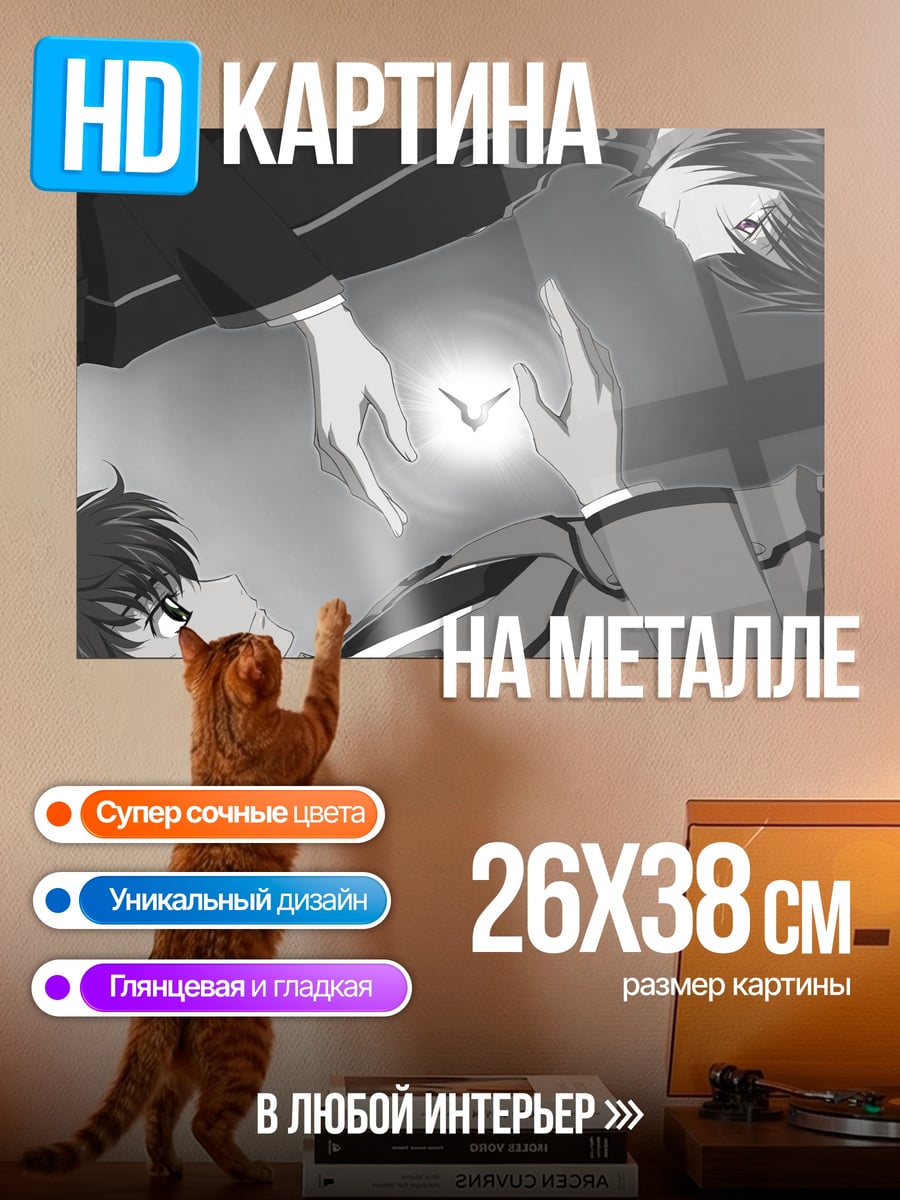 Картина на металле Магическая битва