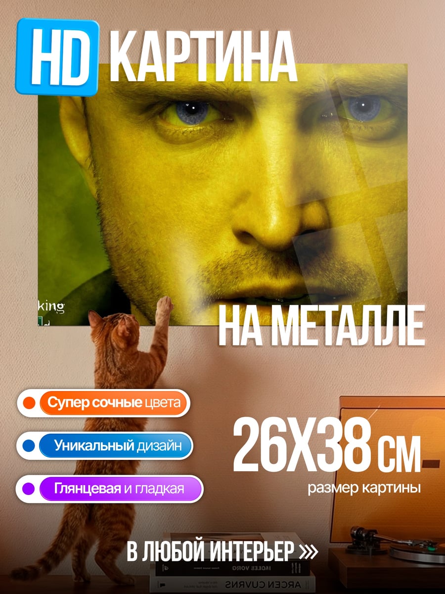 Картина на металле Джесси Пинкман