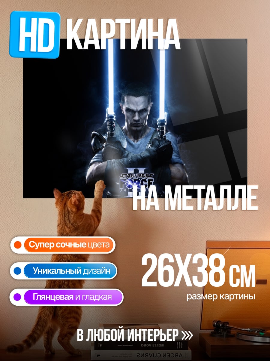 Картина на металле Дарт Мол