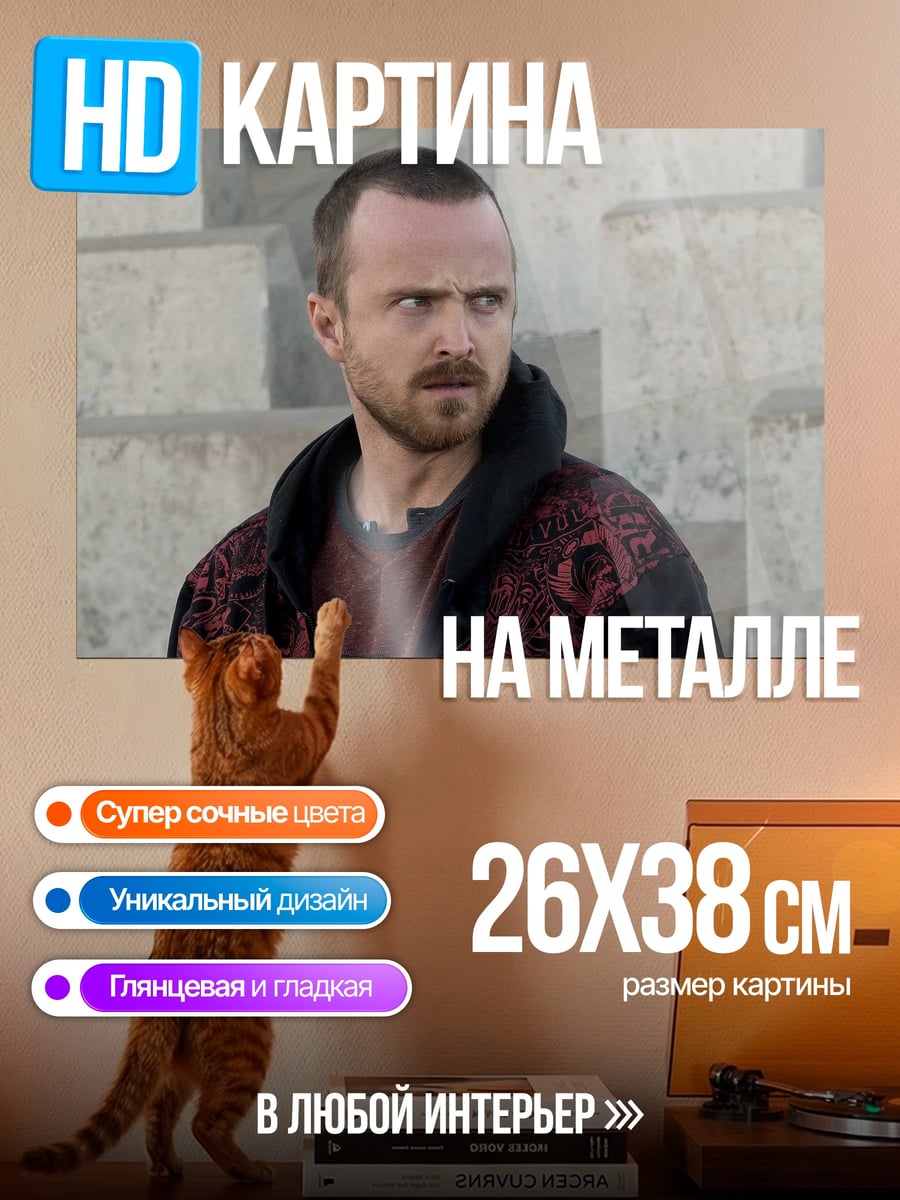 Картина на металле Джесси Пинкман