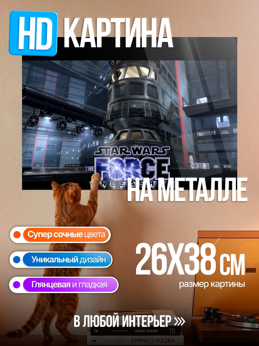 Картина на металле Star Wars Force