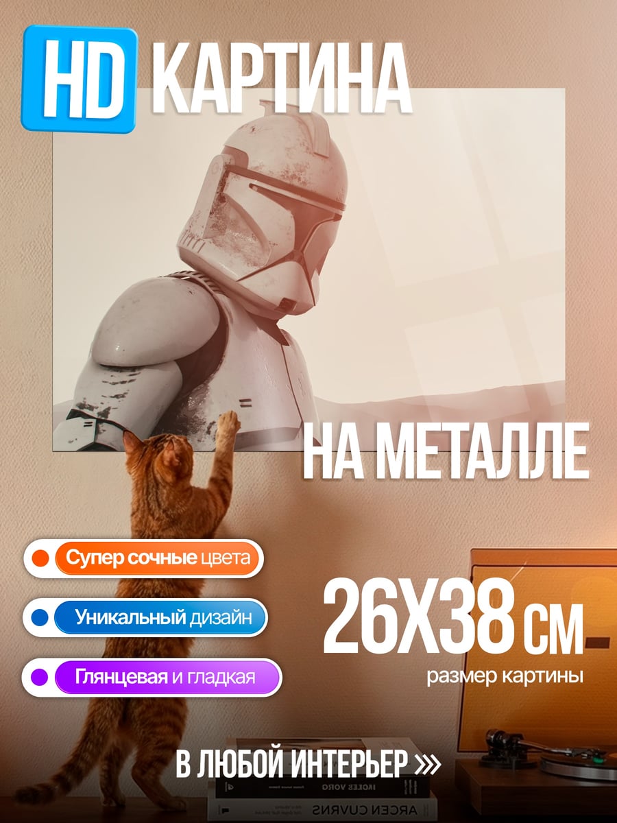 Картина на металле Штурмовик Звездных Войн