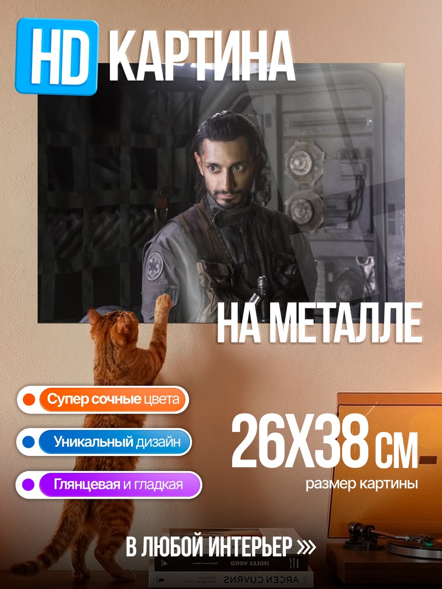 Картина на металле Кассиан Андор