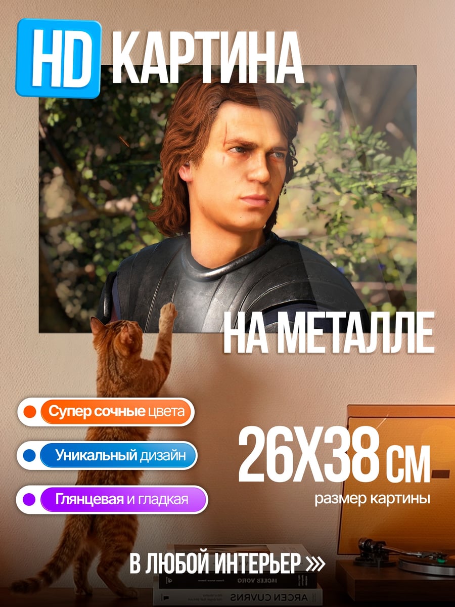Картина на металле Энакин Скайуокер