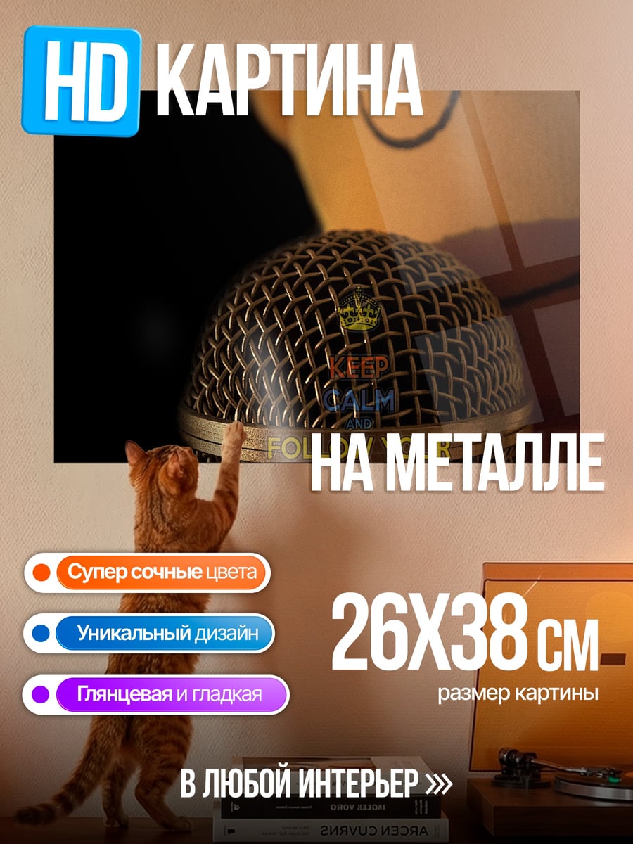 Картина на металле Follow Your Dream