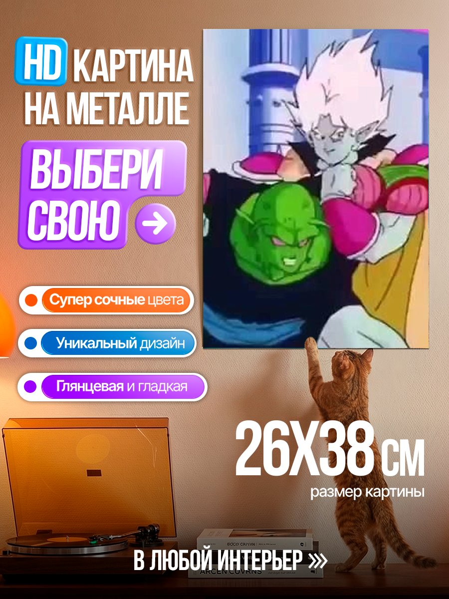 Картина на металле Пикколо и Фриза