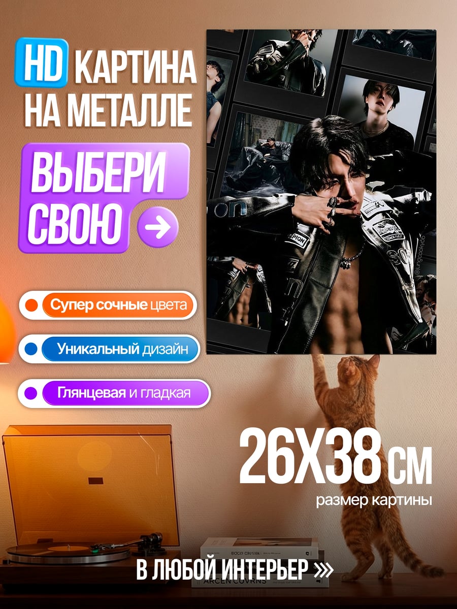 Картина на металле K-pop айдол