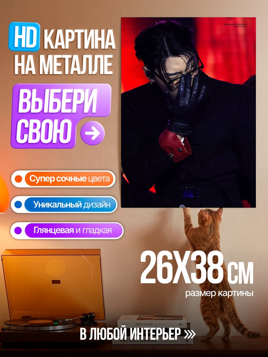 Картина на металле Джейк из BTS
