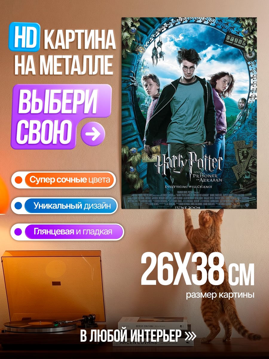 Картина на металле Гарри Поттер