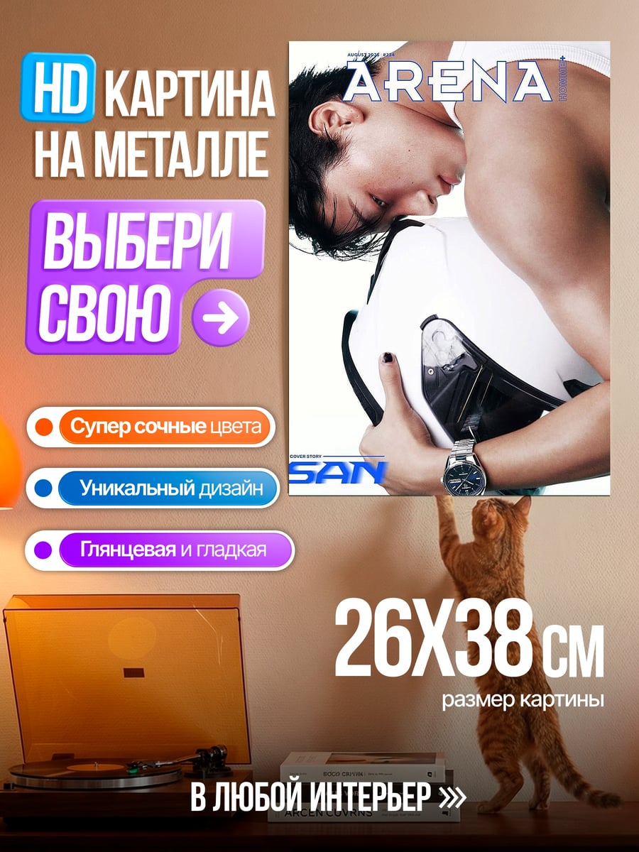 Картина на металле ARENA SAN