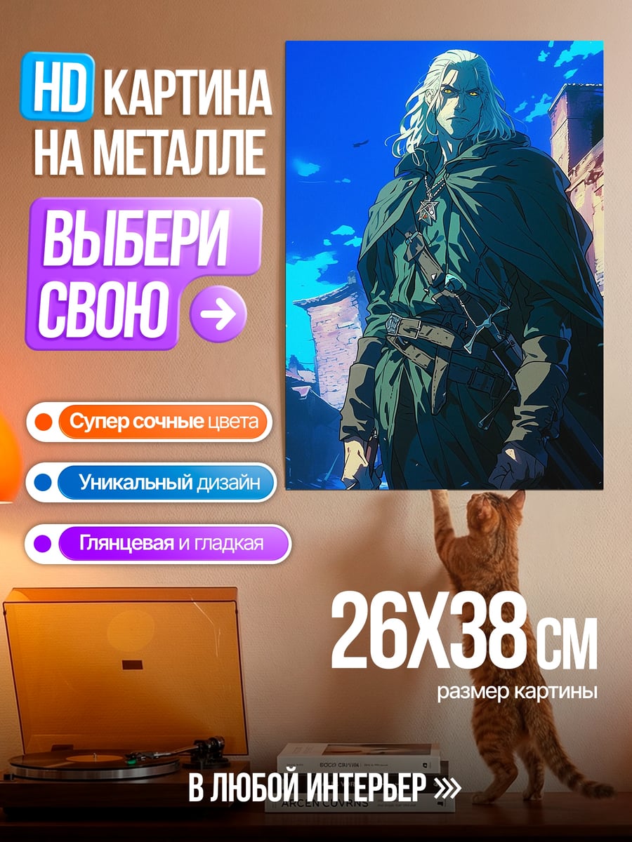 Картина на металле Персонаж Castlevania