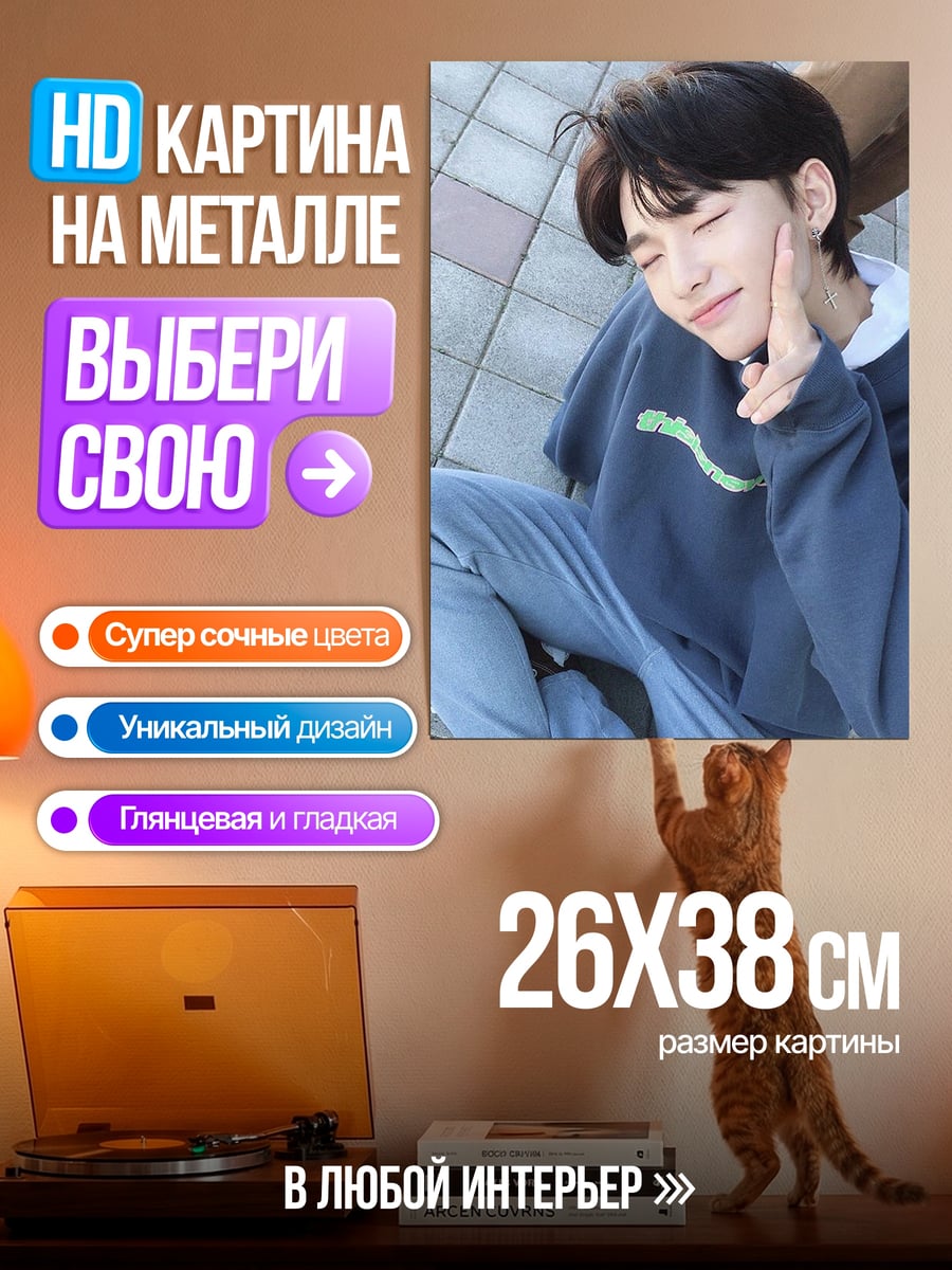 Картина на металле Хёнджин