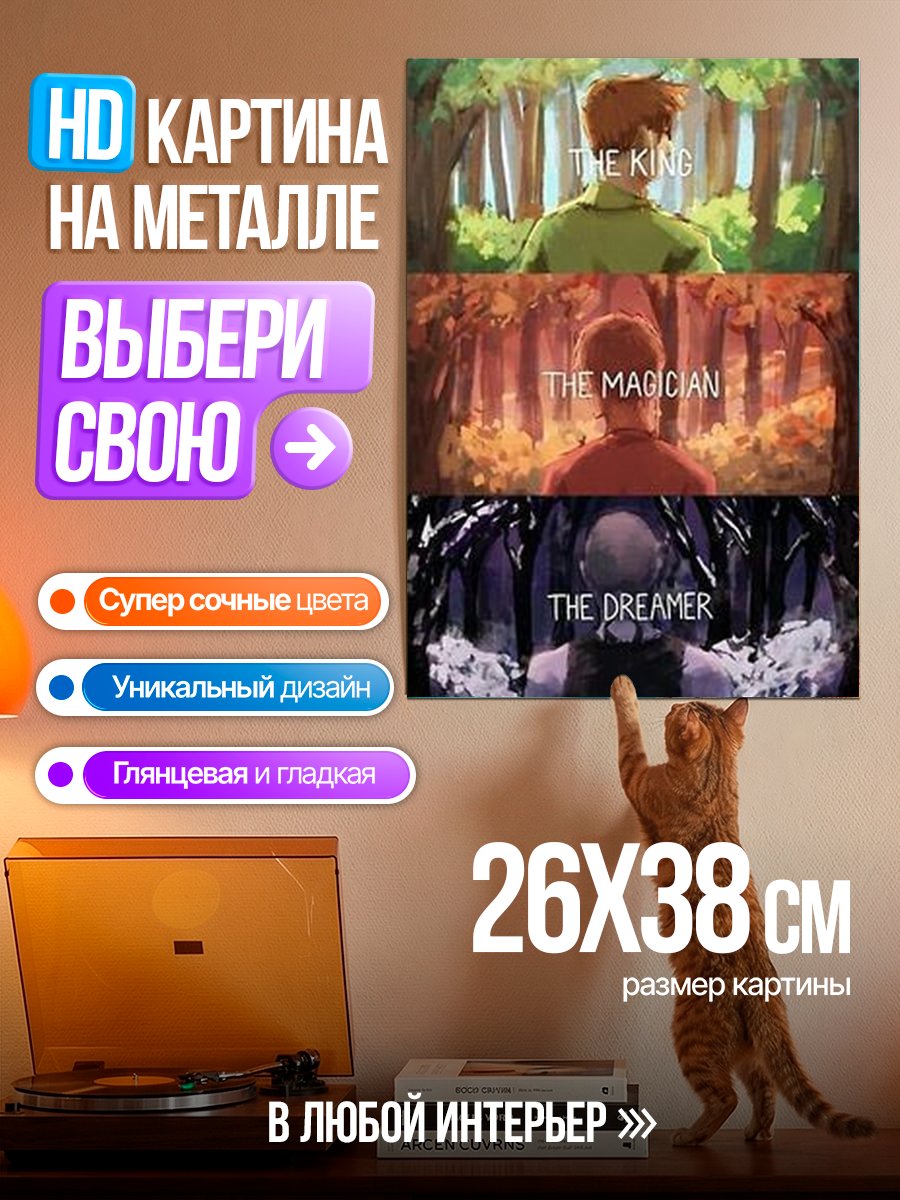 Картина на металле Пять архетипов