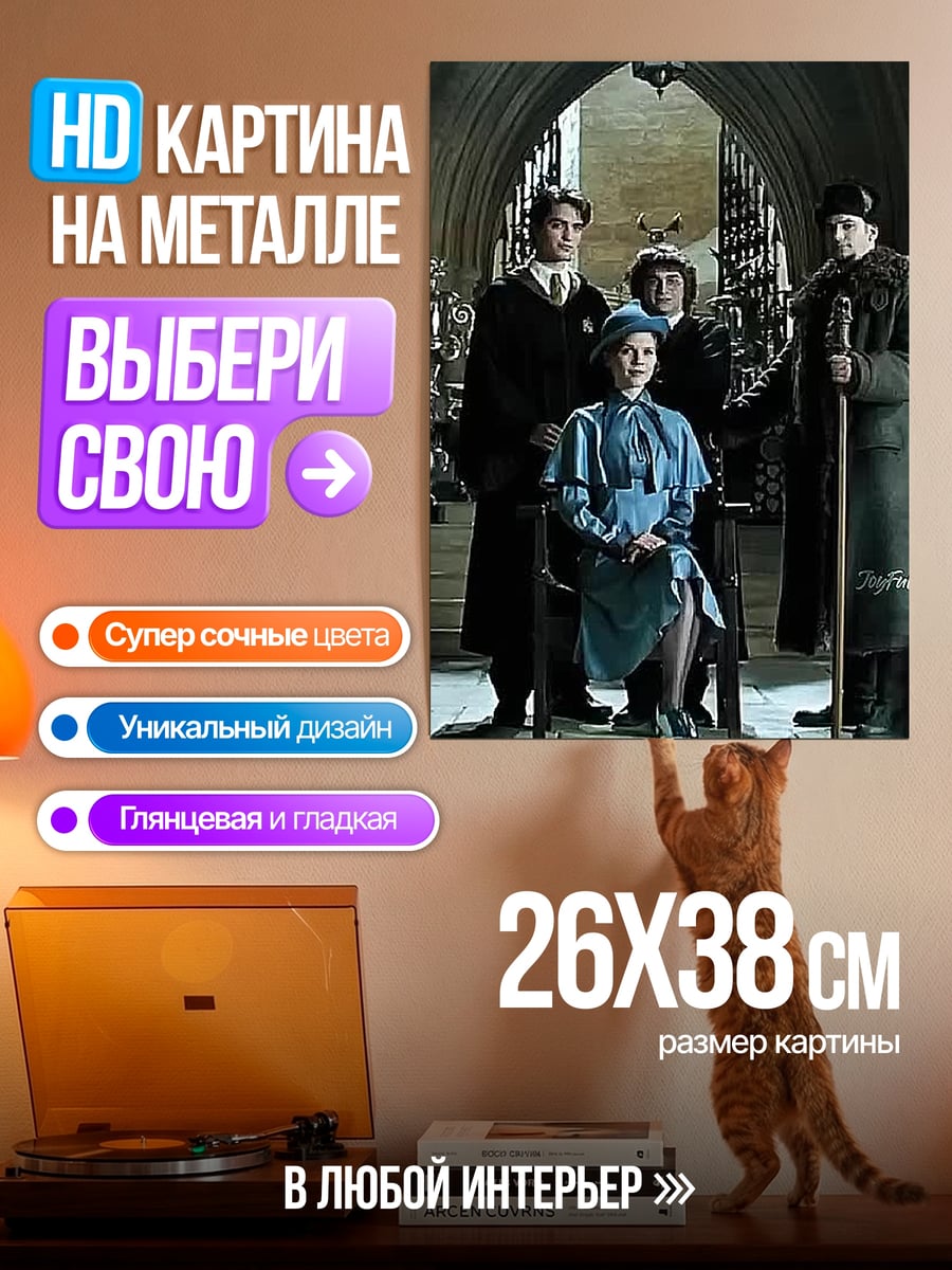 Картина на металле Гарри Поттер