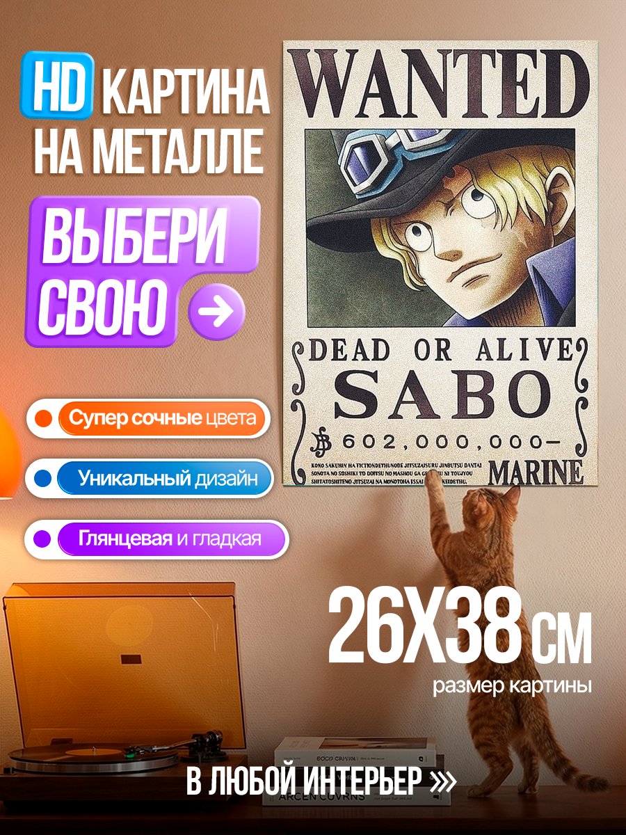 Картина на металле Сабо Объявлен в розыск