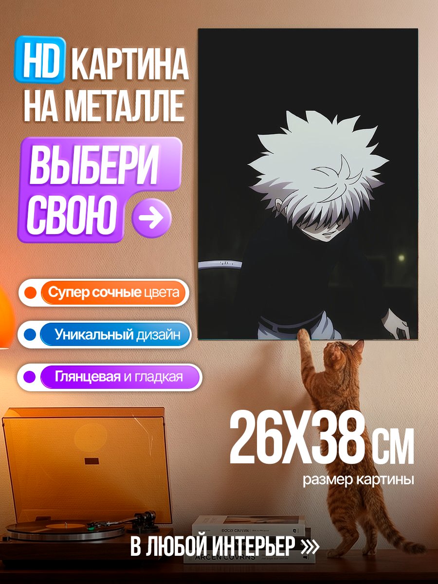 Картина на металле Персонаж аниме Хантер х Хантер